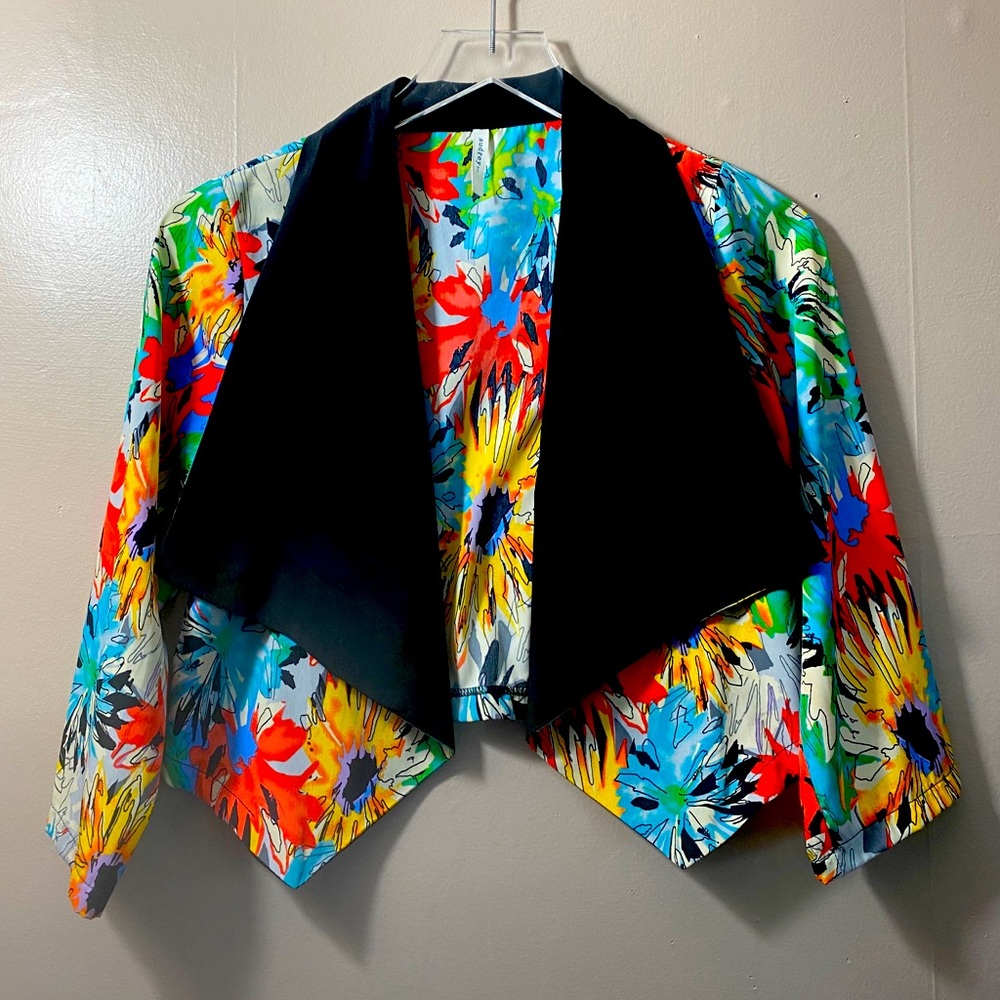 Audrey 3+1 Cropped Blazer